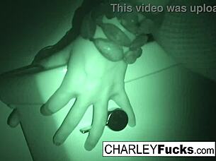 Charley Chase in night vision sex! Blowjob and more 😘