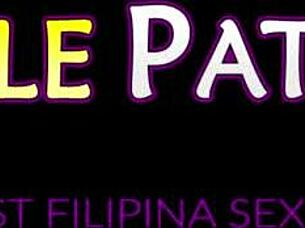 Petite Filipina Teen Rides Big Fat Cock in POV Cowgirl Position, Natural Tits Bouncing to Cumshot.