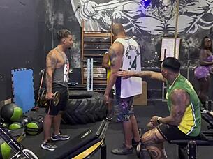 I had an orgy at the gym with hot Fernanda Chocolate.