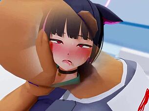 カズサ in anime 3d hentai