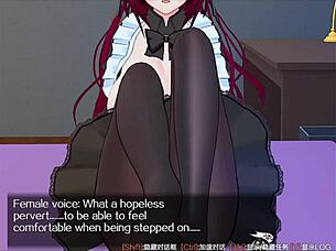 i love scathach fujino's big tits and ass in this hentai game