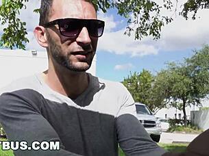 Bait Bus - Real Estate Agent Brian Adams Brokers A Fuck With Tegan Reigns