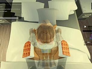 Roblox Game Featuring Cute Blonde Character.