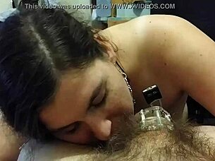 This chastity blowjob is all about teasing femdom control 😏