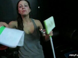 Abigail Mac Behind The Scenes With Pussy Ass Oral