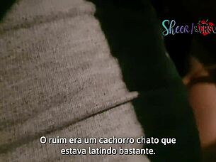 Unknown Motoboy Fucks Cristina Almeida's Ass In Public Dogging