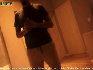 Watching movie with stepsister leads to mouth fucking