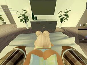 Roblox Game Featuring Cute Blonde Character.