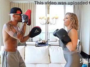 Busty milf sara jay pounded by hard stallion king noire