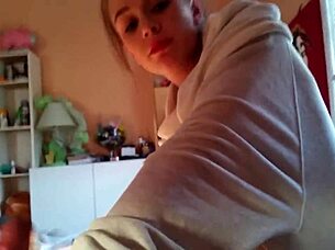 White slut loves sucking dick, doesn't she?