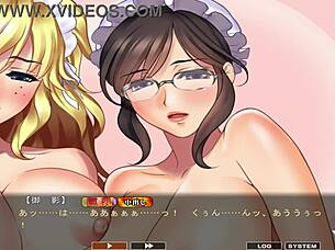 maid-san orgy in boin game final scene