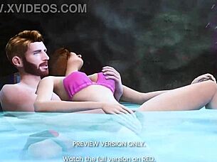 Peggy's affair continues in this 3d hentai preview