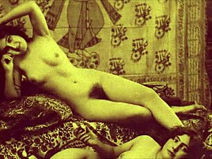Over two centuries, vintage pornography evolved from group scenes to hairy threesomes