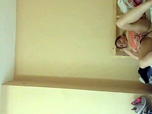 ginger paris masturbates dirty in neon orange