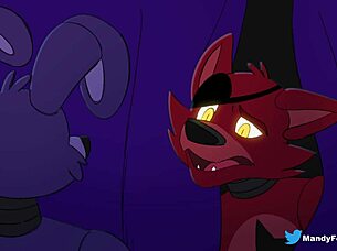 Foxy And Bonnie Engage In Passionate Gay Sex With Big Cocks