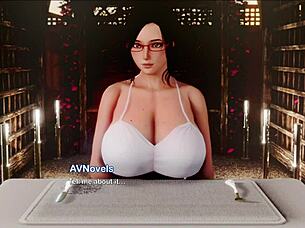 The inn 57 in anime game setting with hentai elements.