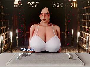 The inn 57 in anime game setting with hentai elements.