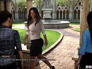 Lust academy episode with big cock threesome.