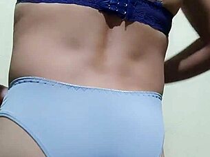 Trying On My Underwear In A Casual Way