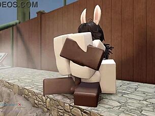 Bunny bounces like a champ in this hentai game