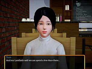 in my new family series, a girl with small tits gets involved in erotic activities