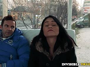 public cumswallower babe enjoys giving brain