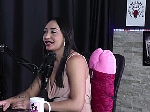 Edna samara enjoys swing with two men and desires gangbang