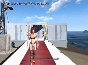 fallout 4 fashion sexy lingerie