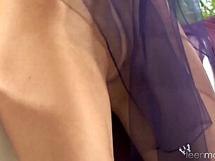 gwen a on all fours ready