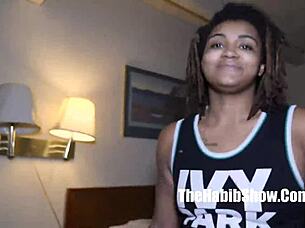 I watch sexy stripper Treasure in amateur POV