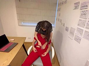 Student tricks teacher into naked office encounter