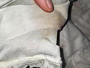 I found the neighbor's dirty emo panties