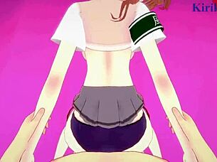 Kuroko shirai and mikoto misaka intense sex - a certain scientific railgun pov hentai