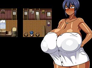 natsuki, flash those huge tits for the captain?