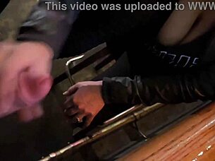 i had gloryhole sex and walked away with cum on me.