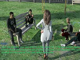 Passionate Encounters Between Wife And Stepmother In Hentai.