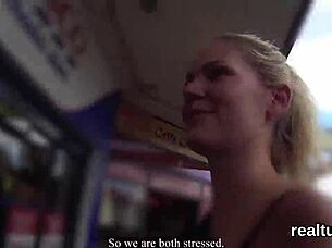 stunning czech teen gets teased and shagged in pov