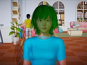 Blonde Amateur With Big Tits Plays Game