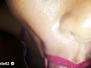 Lechaso En La Boquita De Mi Hermanastra Susy!