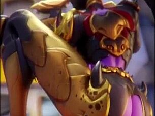 Overwatch Anal Creampie Compilation!