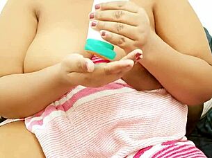 Indian college girl says 'look at my big boobs' to friend