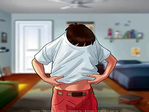 summertimesaga - touch my breasts in game