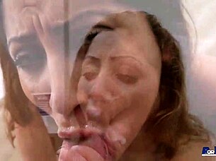 i'm watching miss peach blowjob mr banana in spanish hardcore scene.