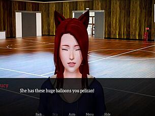 Redhead Anime Teen In 3D Hentai