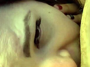 Girl Gags on Daddy's Cock, Spits and Deepthroats