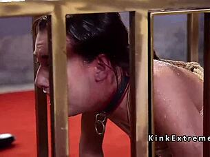 Slaves Pissing In Threesome Hardcore