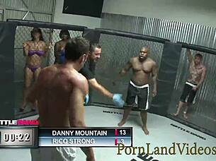 Is hot brunette isis love fucking the battle bang winner?