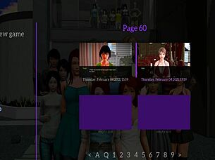 My new family 214 with redhead anime milf