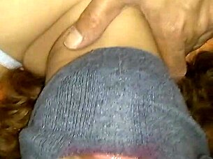 A divorced woman in an amateur asian setting