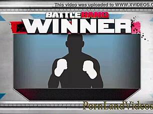 Is hot brunette isis love fucking the battle bang winner?